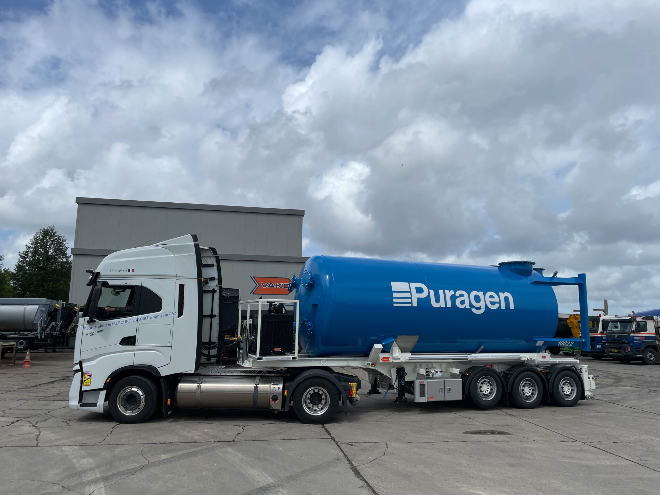 VAKO MSF01 equipment for Puragen, project view 2