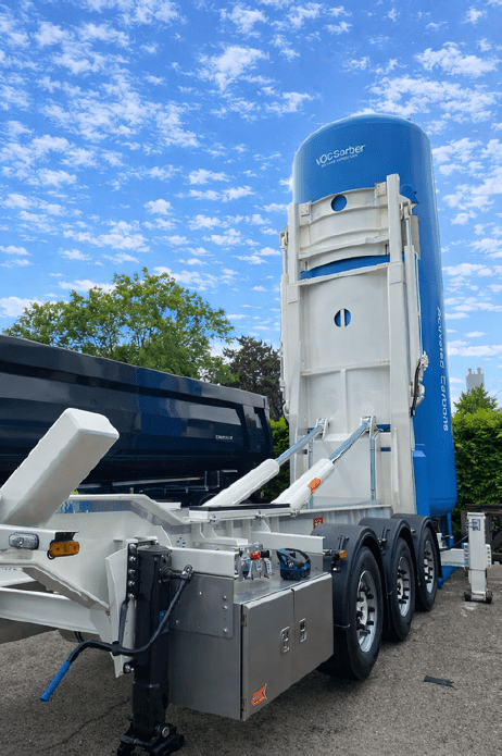 VAKO MSF01 Mobile Silo Loader operation